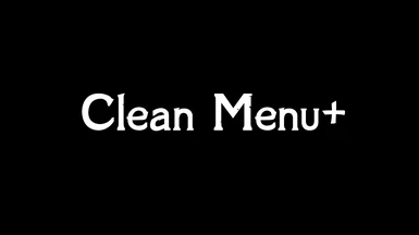 Clean Menu Plus