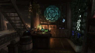 alchemy and enchanting area (if kids room is enabled)