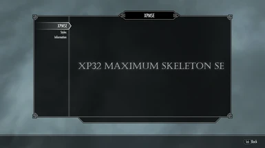 xp32 maximum skeleton special extended not reading skeleton