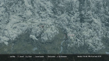 Camp appears on the map
