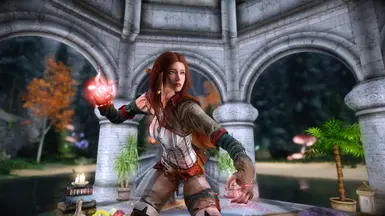 Scarlet Witch and Ashen Wanderer at Oblivion Nexus - mods and