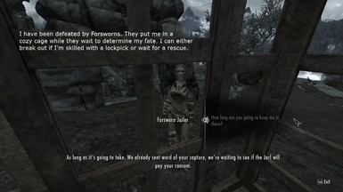 Defeated by a Forsworn