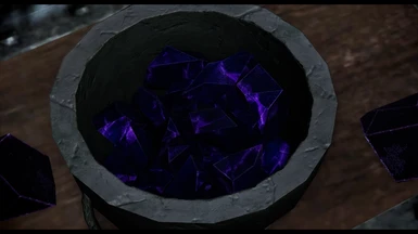 Dawnguard gem fragments and bowl