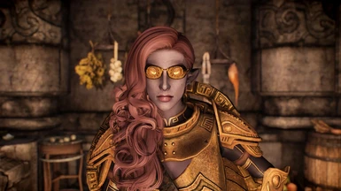 Dwemer Goggles and Scouter - aMidianBorn Recolor