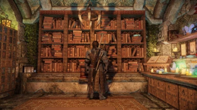 Illusory book stacks for the non-collector