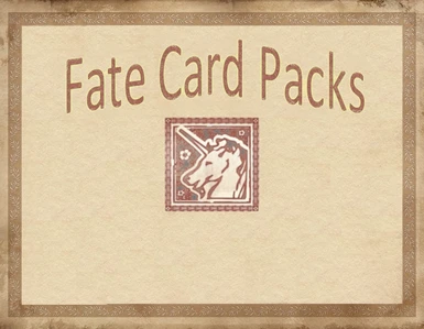 Fate Card Packs