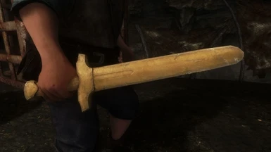 Rufus's Safety Sword - new yellow paint texture