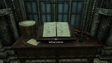 Scriptorium is used for spellsong tomes and songbooks