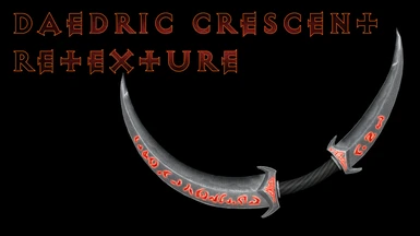 Daedric Crescent Retexture