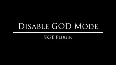how to activate god mode in skyrim