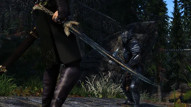 with elven weapons for silence retexture 