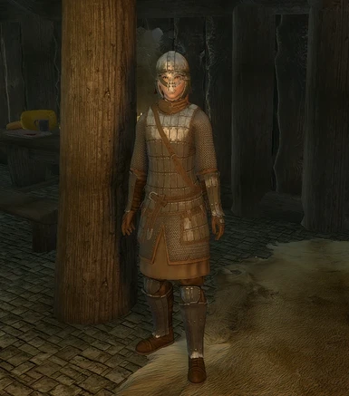 Female Steel Armour, Regular Helm