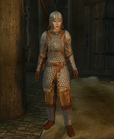 Version A Scaled Horn Armour(female)