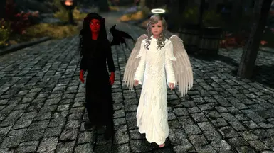 Little Devil and Little Angel