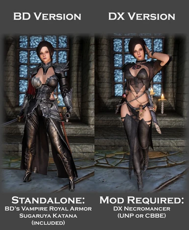 How to add standalone outfits and weapons