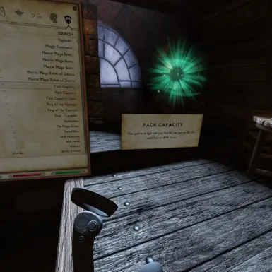 Movement speed buffs work in VR too. Careful not to get sick!