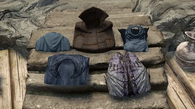Cloaks of Skyrim Texture Sets