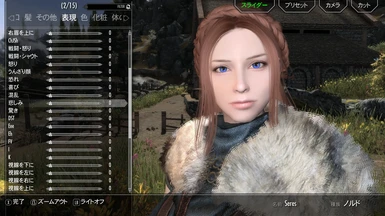 Character edit screen Nord1