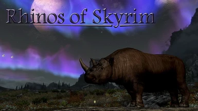 Rhinos of Skyrim