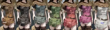 Docteure's Color Options for Huntress Robe
