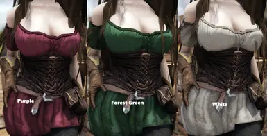 Zzjay's Version Color Options for Huntress Shirt