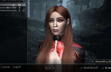 Scarlet Witch - CotR Breton Preset and Spells at Skyrim Special