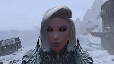 A closeup of my characters face, just because