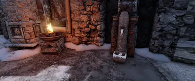 Windhelm fountains now have icicles