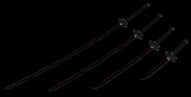 Daedric Valkyn Katana Set