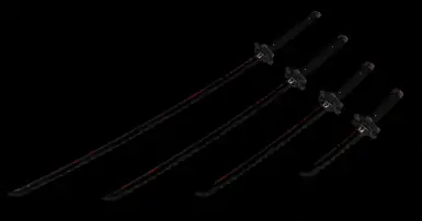 Daedric Valkyn Rending Katana Set