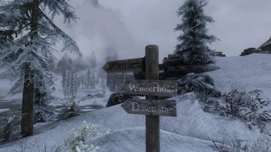 Road west from Windhelm