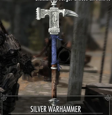Silver Warhammer