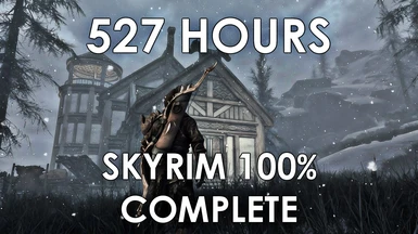 Skyrim Special Edition 100 Percent Complete Save