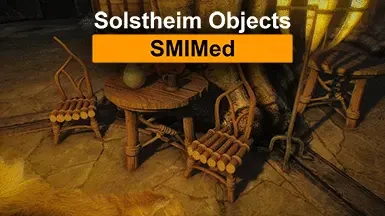 Solstheim Objects SMIMed - High Poly Dark Elf Furniture