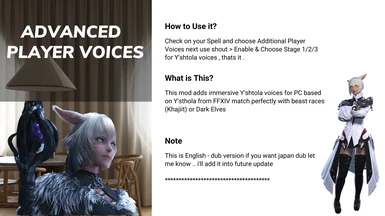 Player Voices for SSE Zooey ( Granblue Fantasy ) - Multiple Language Set at  Skyrim Special Edition Nexus - Mods and Community