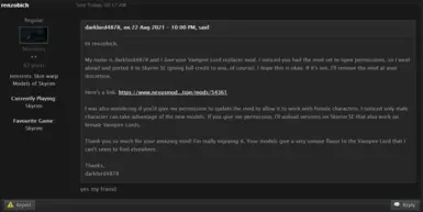 Modification Permission