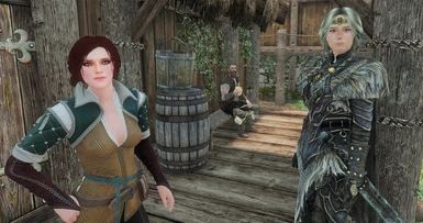 Vilja is not happy to see Triss