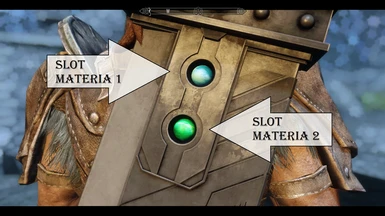 Animated ver.: 3 color Materia to select for slot