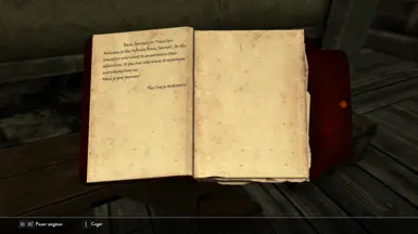 Interior of Book