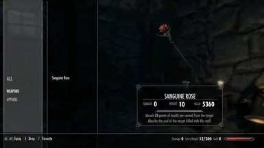 Weapon Description