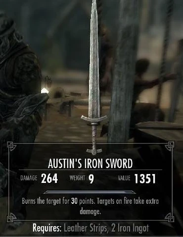 OP Iron sword