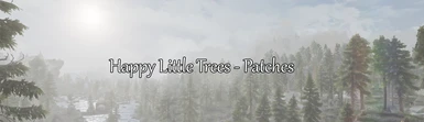 Happy Little Trees - patches