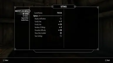 MCM Settings Version 7.0.2.6