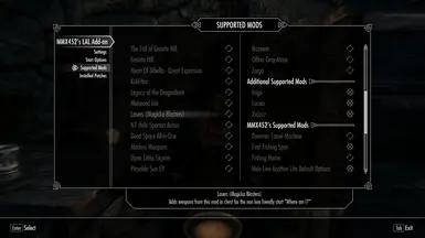 Supported Mods, Page 2