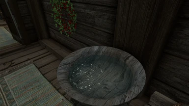 Animated water patch; Cedar with Skyking2020's Skyland - Imperial Forts stockade textures; screenshot by Vivifriend