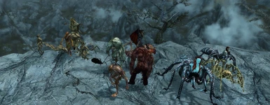 Example of some creatures this mod touches
