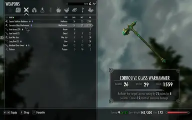 Enchanted Glass Warhammer