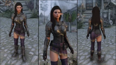 Royal Elven Armor Dress Set (Female)