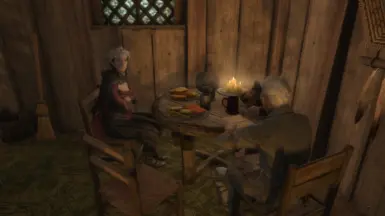 serana's stealing miraak's garlic bread while gelebor files the store's taxes because miraak doesnt know how to