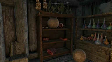 potion stocks and food !
